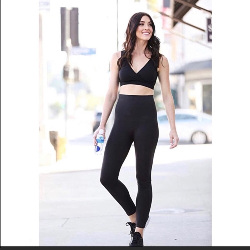 Belly Bandit High-Waisted Black Maternity Leggings